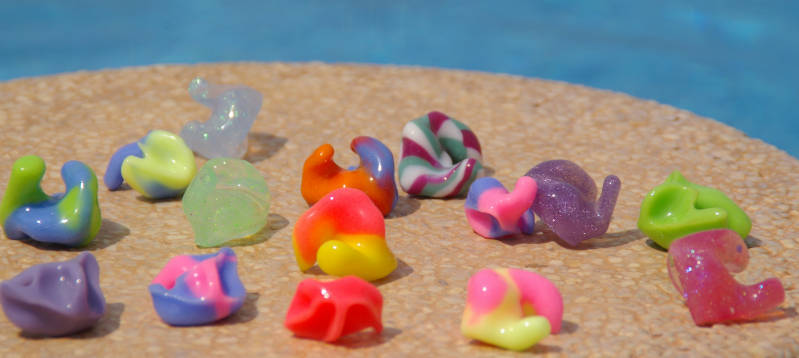 Tapones de Baño adaptados para oídos Tapones de Baño adaptados para oídos